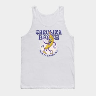 Carolina Beach, NC Summertime Vacationing Strutting Banana Tank Top